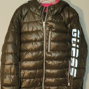 Mens Guess puffer jacket 2xl
